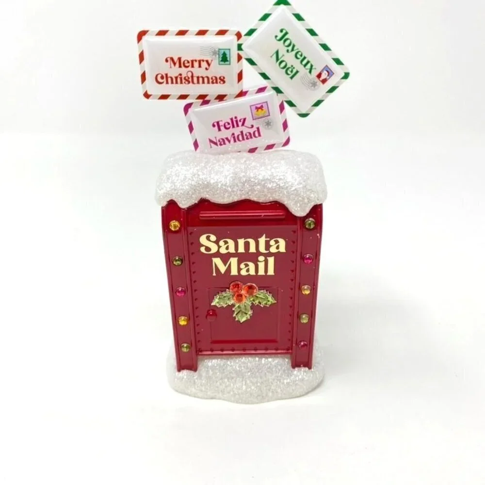 Bath & Body Works Santa Mail Light Up Wallflower Plug In Holiday Decor